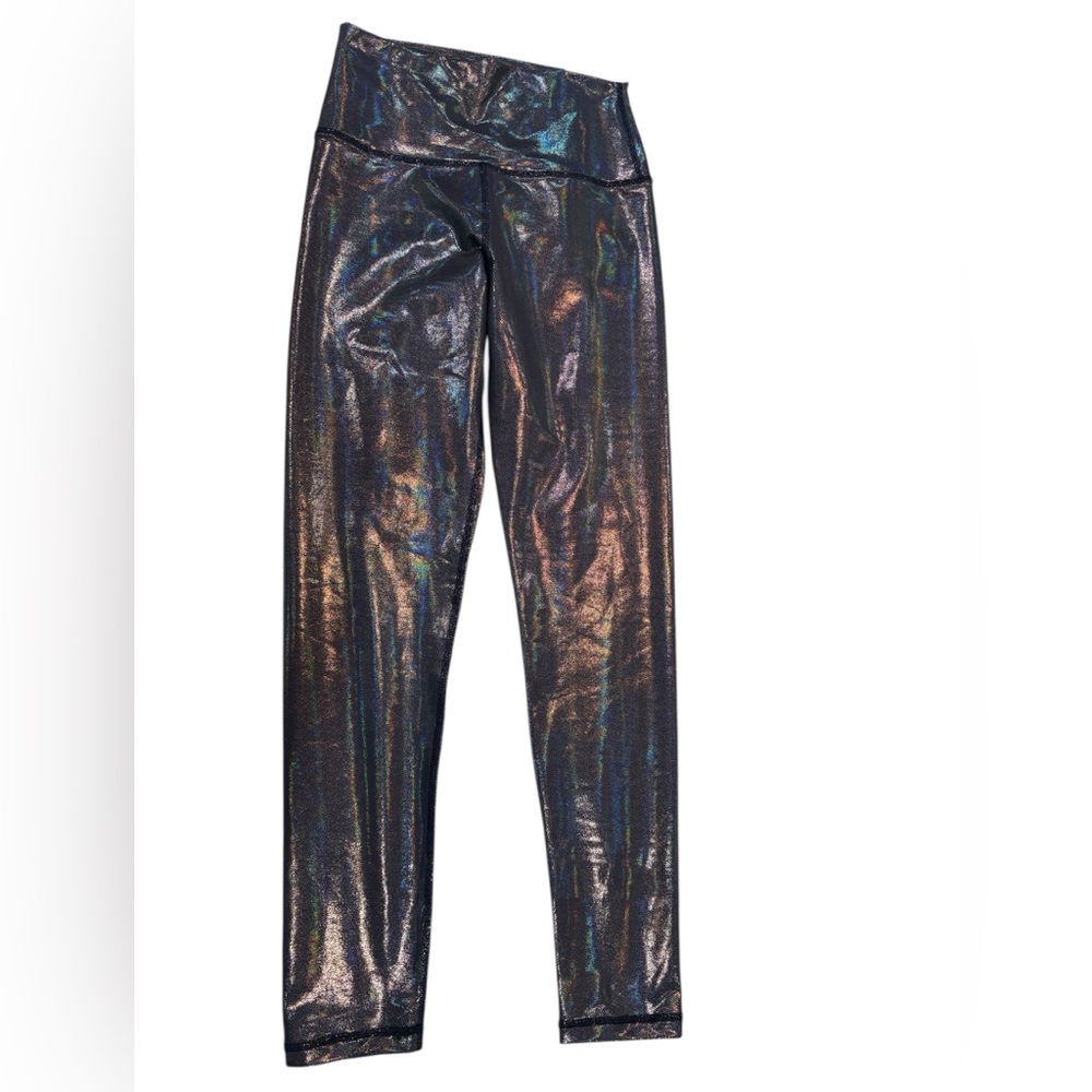 Aerie NWT Offline HighRise Metallic Leggings Women’s  Sz M Activewear New Ffresh